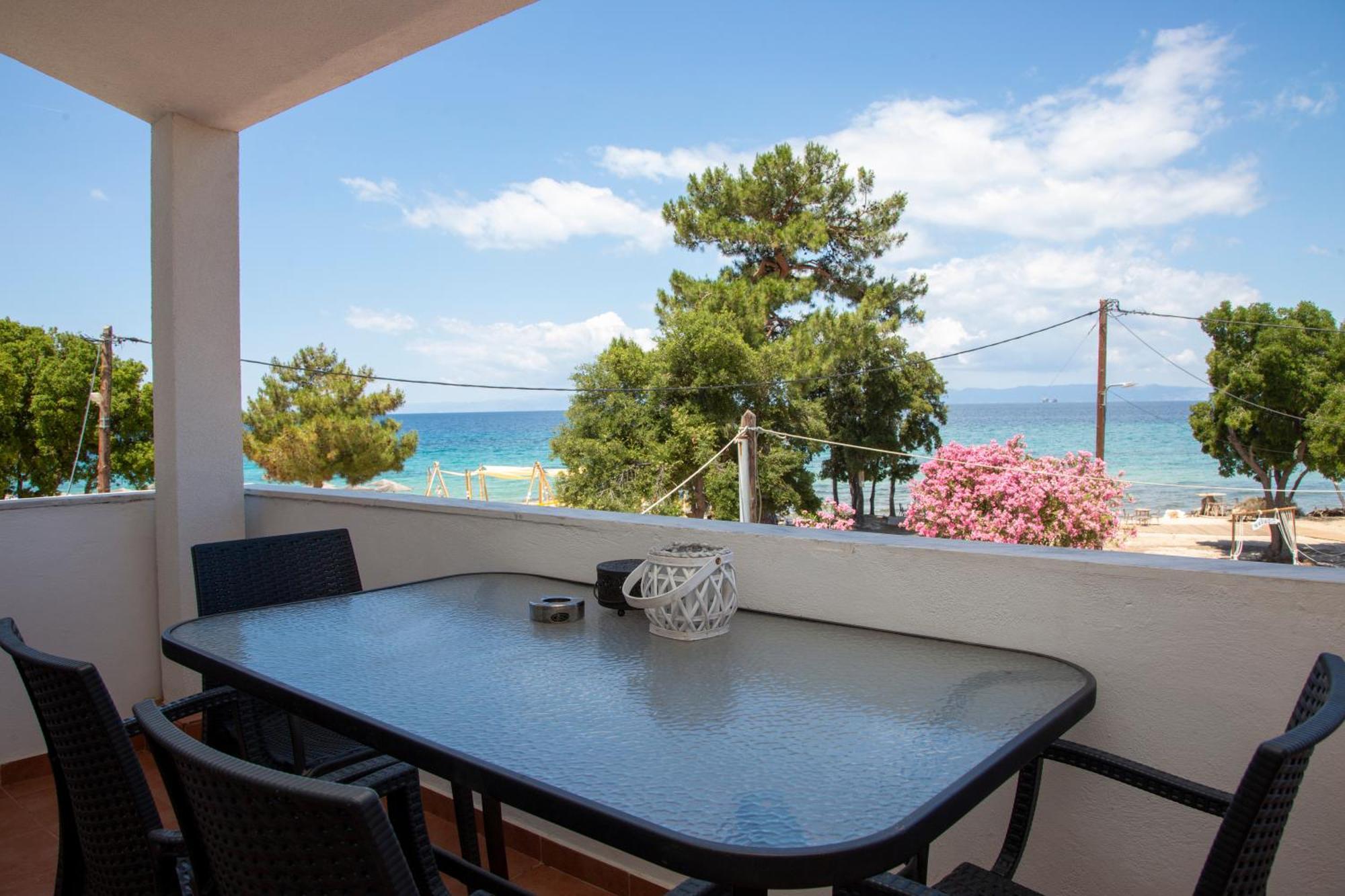 Thasos Blue Apartments Принос Екстериор снимка