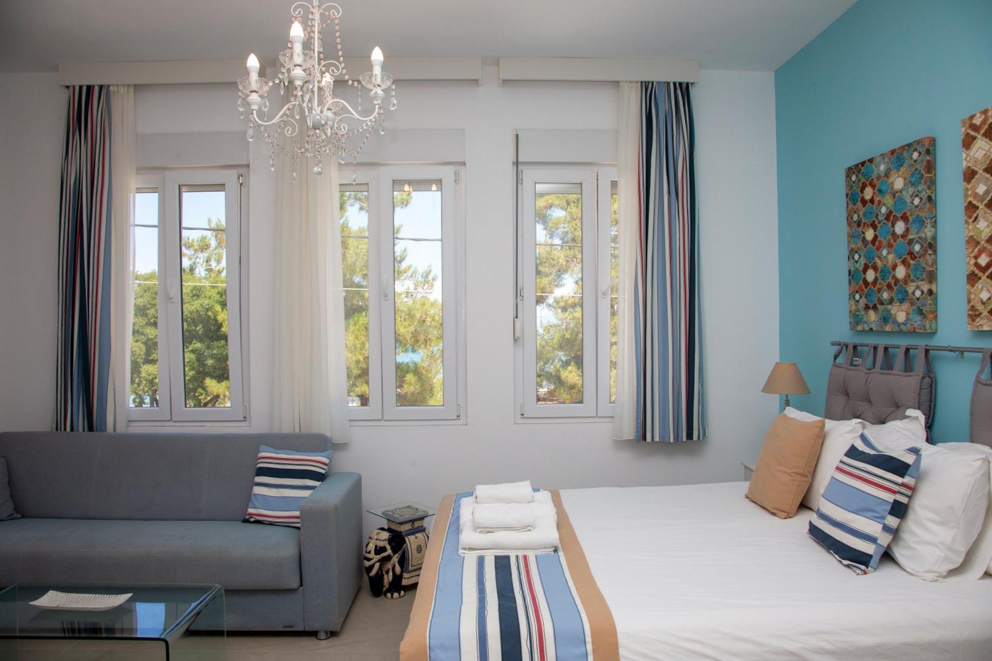Thasos Blue Apartments Принос Екстериор снимка